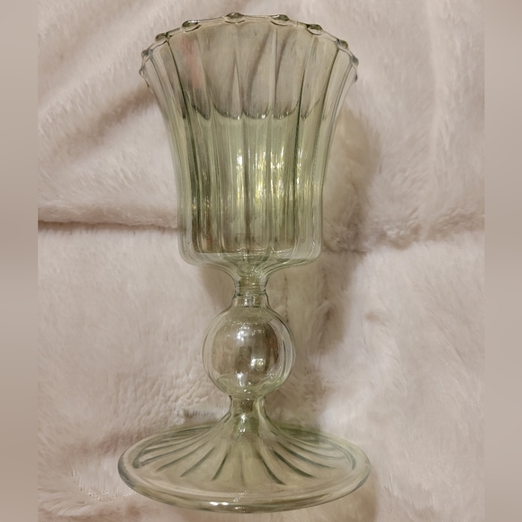 Mid Century Venetian Glass Candle Holder - Picture 2 of 8